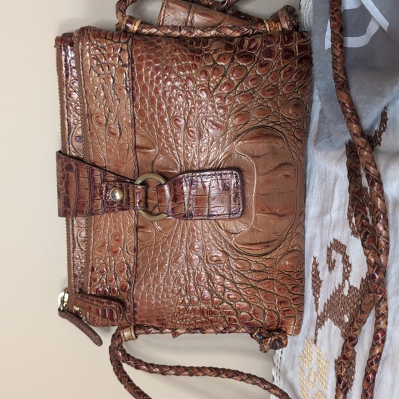 Rare Brahmin Crossbody with Braided Straps - Picture 2 of 12